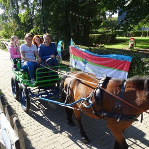 Een ritje op de ponycar Ponykar