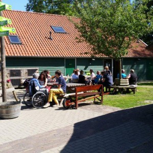 Op het erf Boerderij