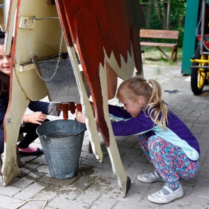 Hoe melk je een koe? Educatie