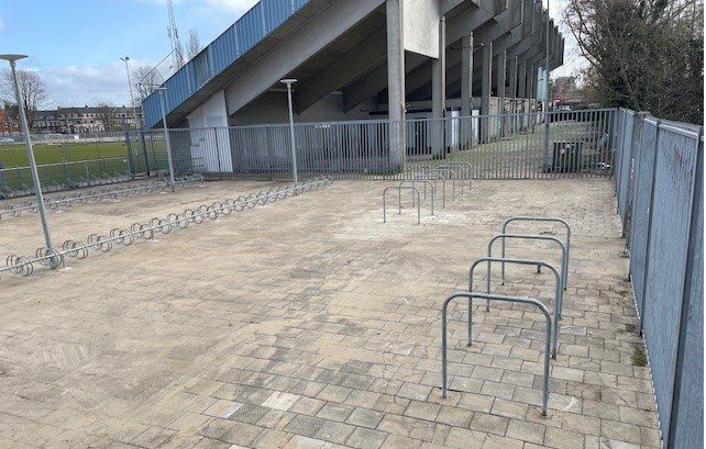 Circulaire fietsenstalling voor sportclub Haarlem Kennemerland
